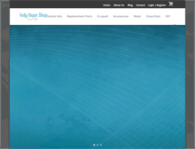 Tablet Screenshot of indyvaporshop.com